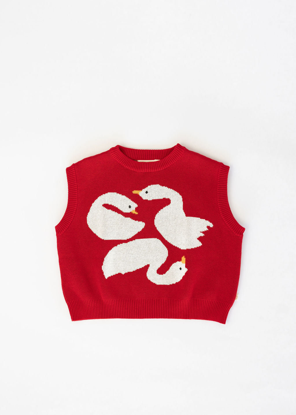 Swanning Around Knit Vest