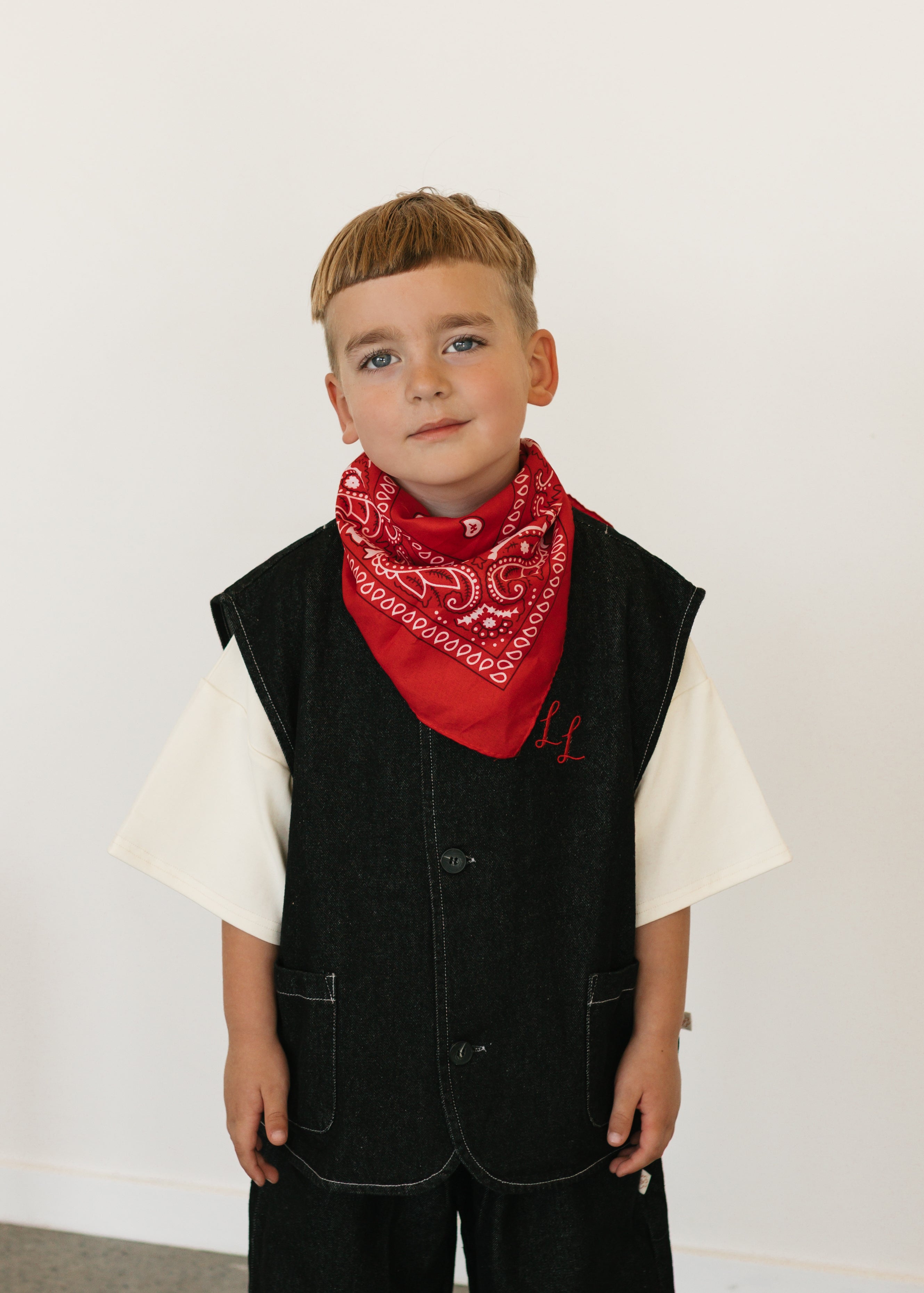 LL Signature Denim Vest