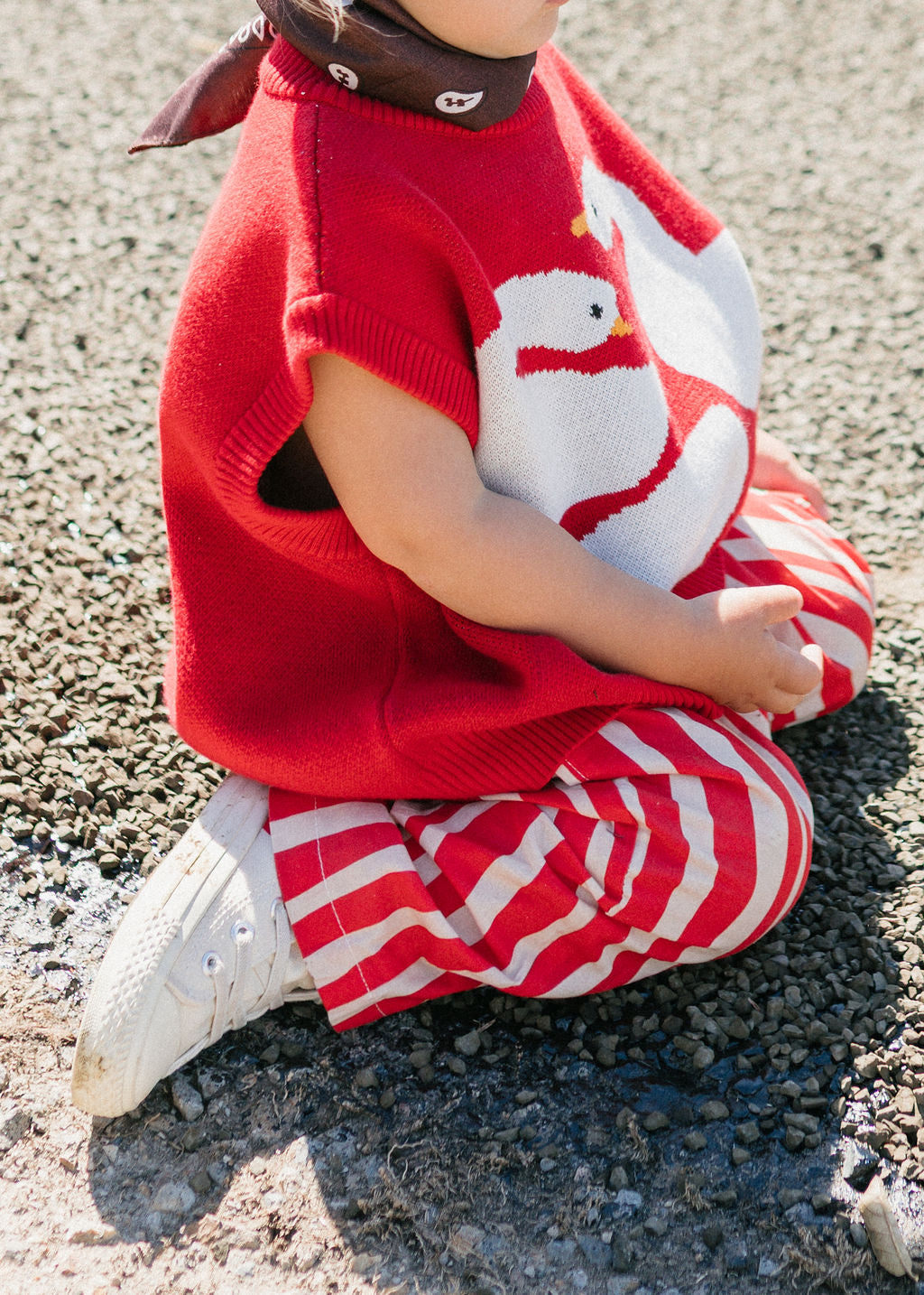 Swanning Around Knit Vest