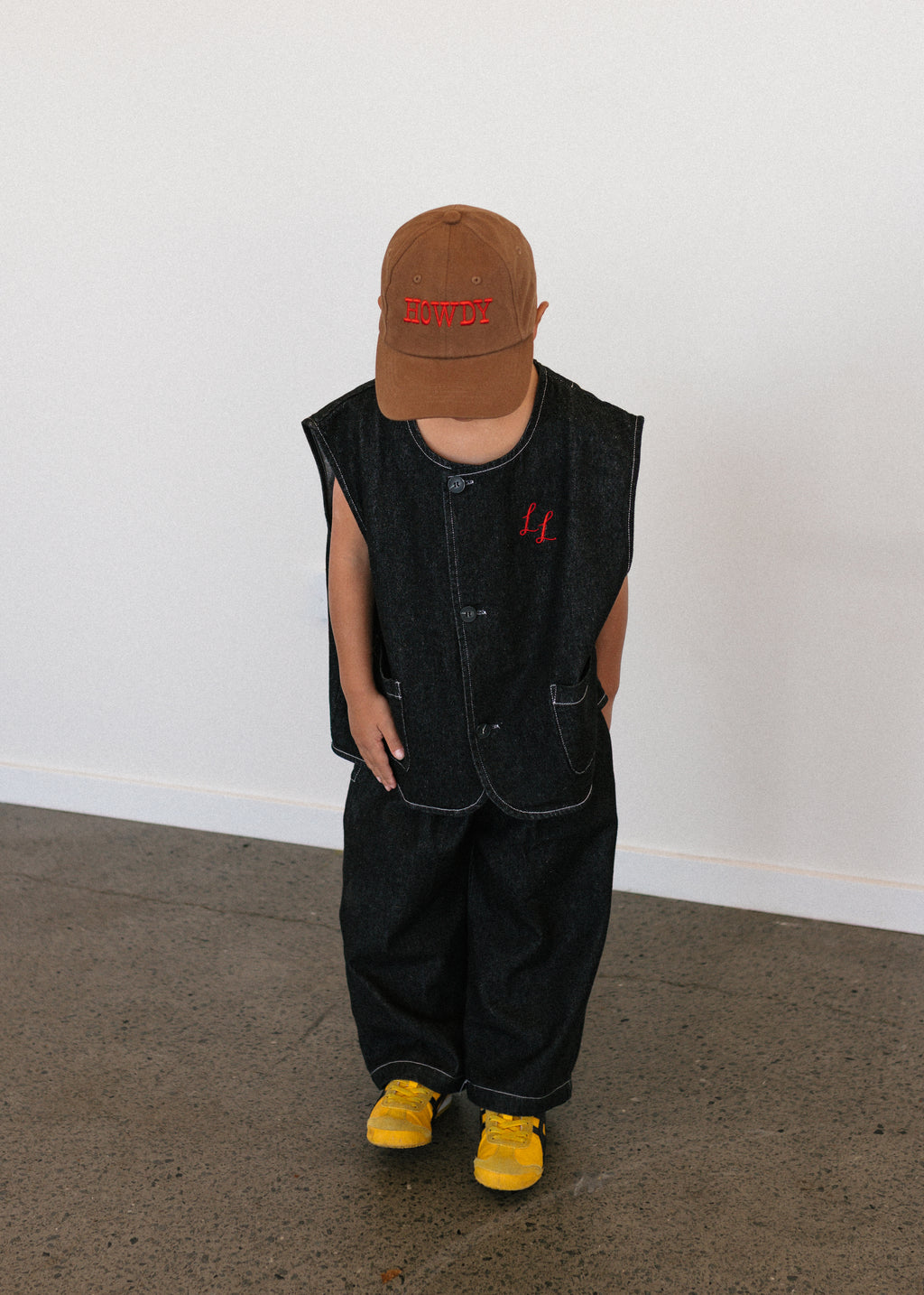 LL Signature Denim Vest