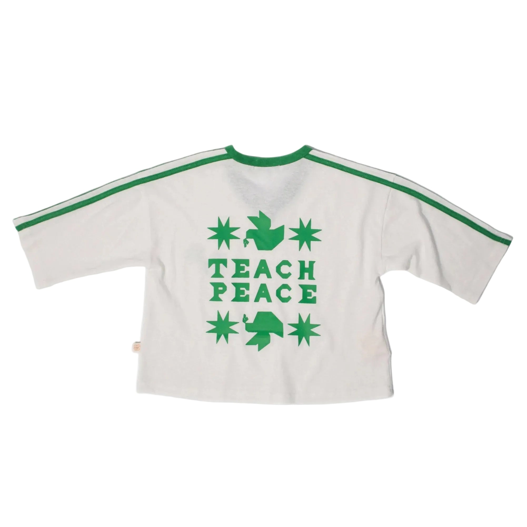 Teach Peace Tee - Forrest Green