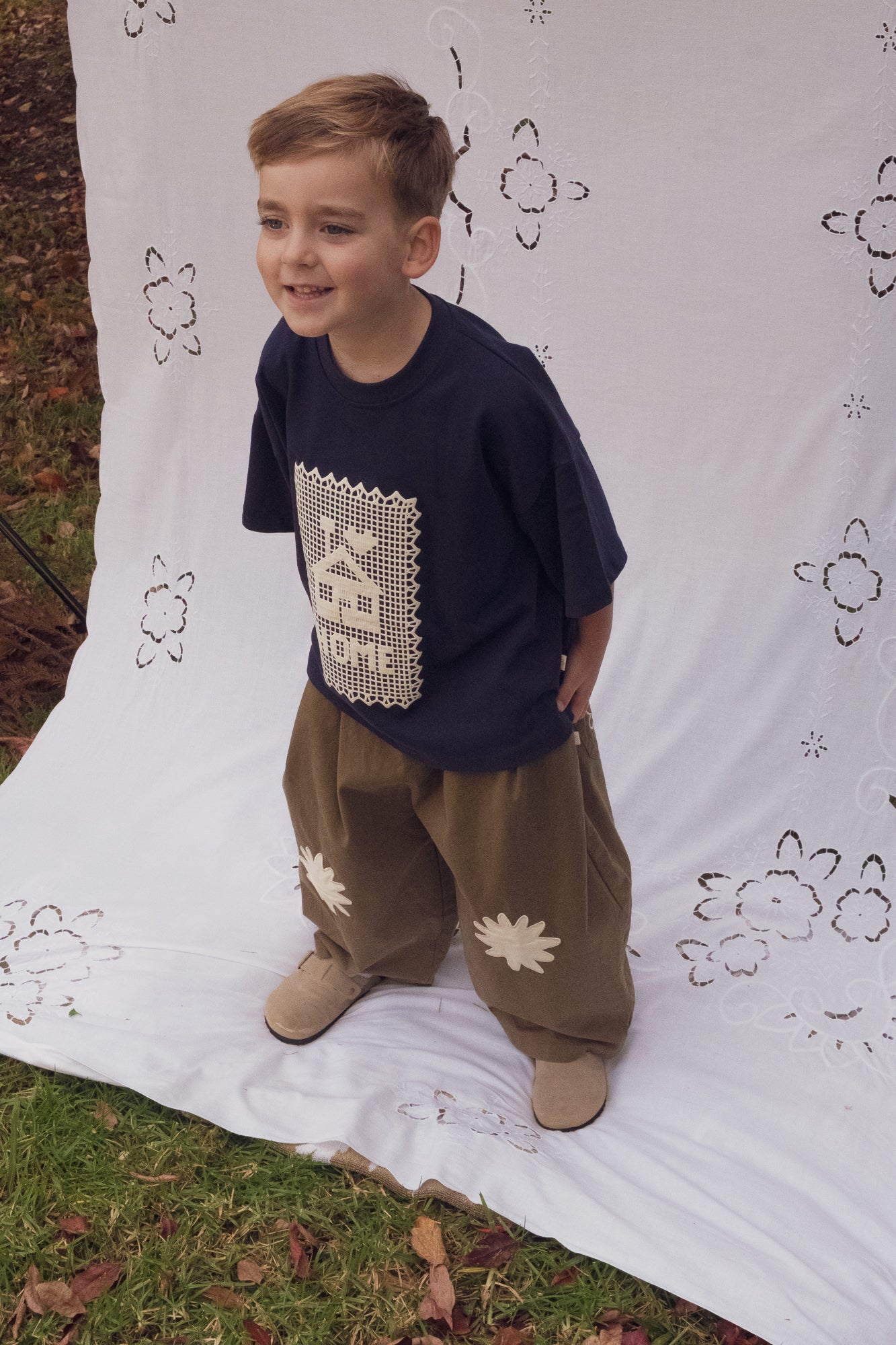 Home Tee + Patch Pants